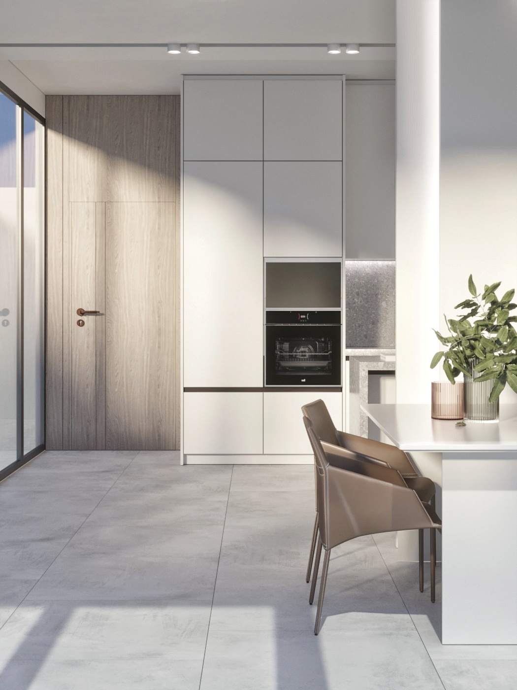 泰国芭提雅别墅客厅,厨房及餐厅翻新设计丨Katerina Perez de Tagle-7