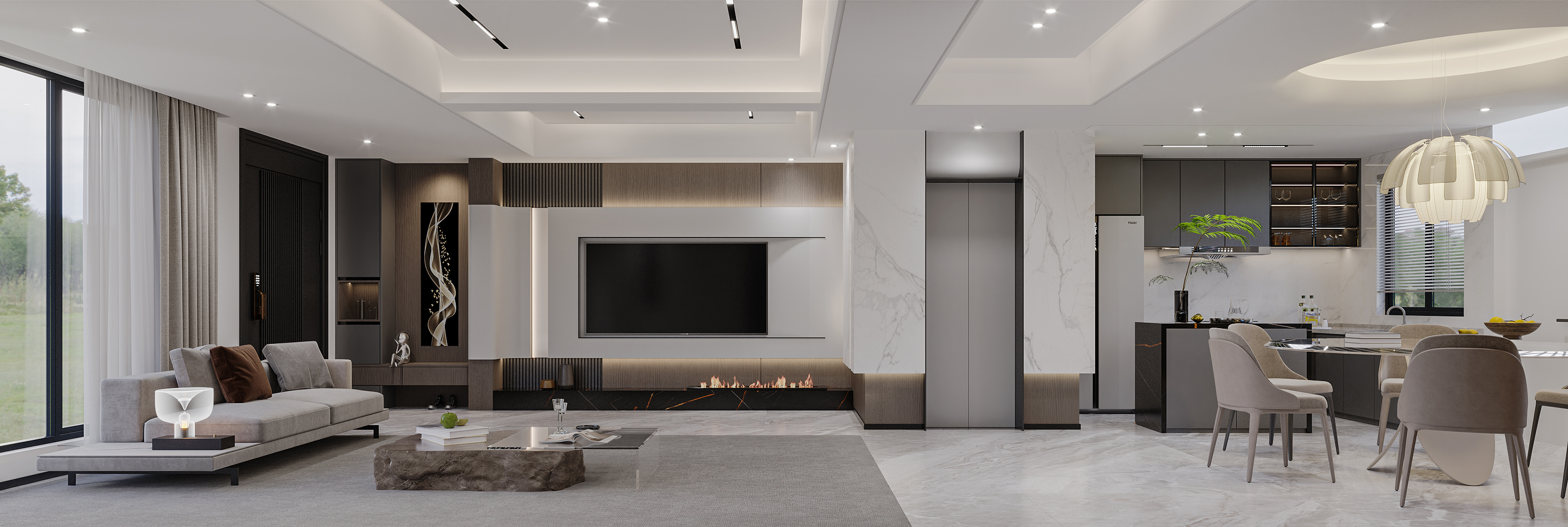 一套现代别墅。。-10