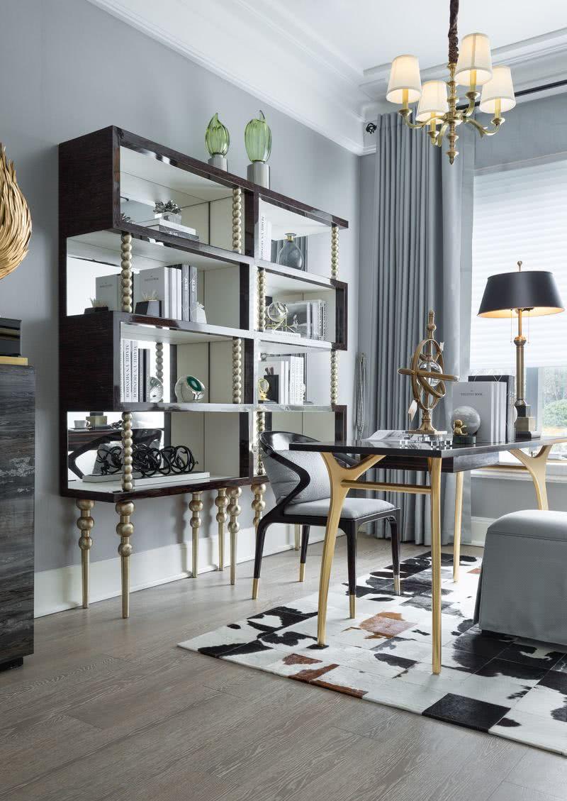 中铁寸滩西派城253样板间 | 新艺术风格之刚柔并济-9