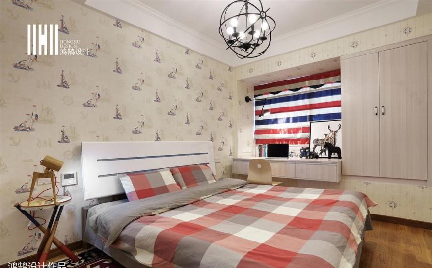 《蓝颜》平层设计 | 温馨工业风,打造浪漫回忆空间-8