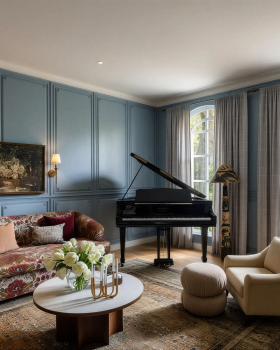 Modern Transitional & Soft Eclectic | Living Room