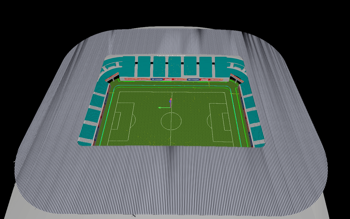 Football Stadium Lighting Design with Dialux-8