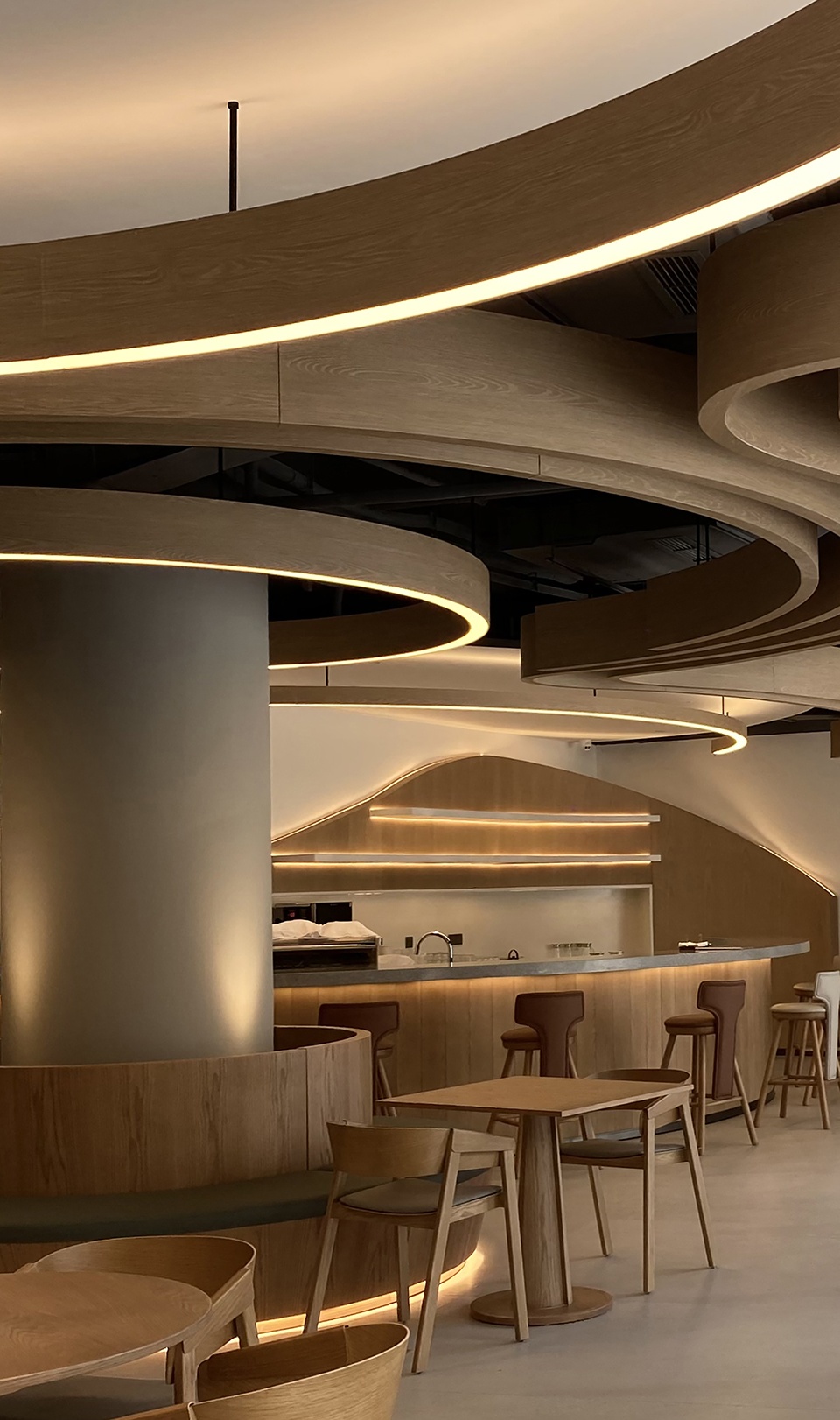 漂浮云端 | 成都东部新区知也图书馆，极简艺术与自然交融-64