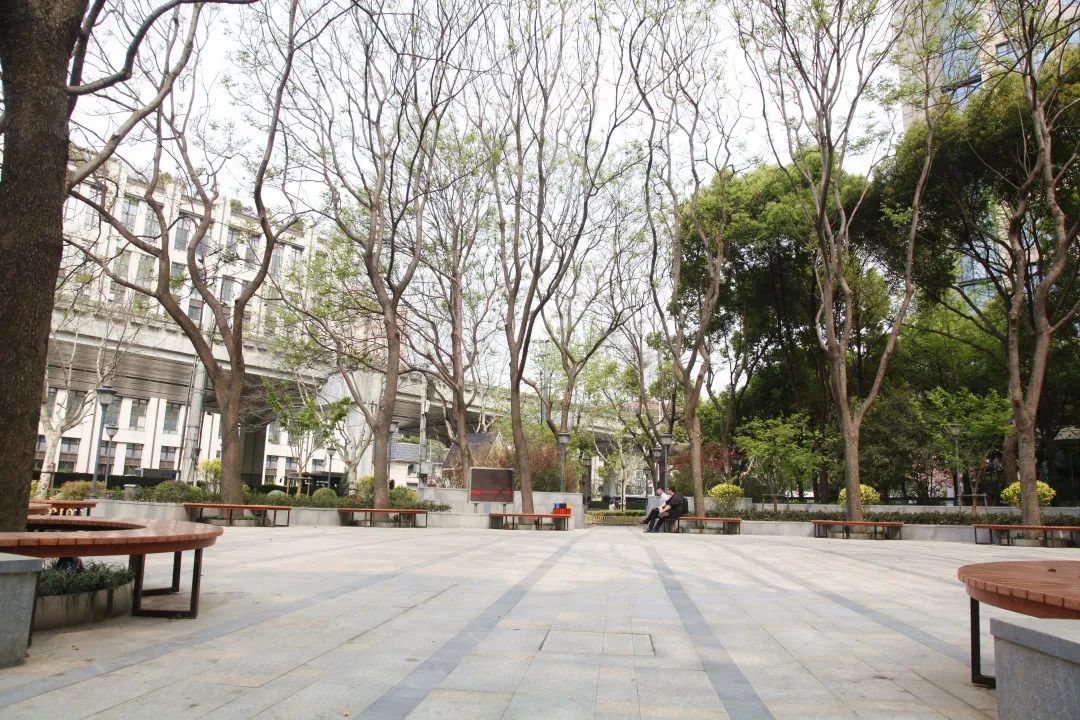 颜值爆表！长宁区有一处街心花园建成开放-39