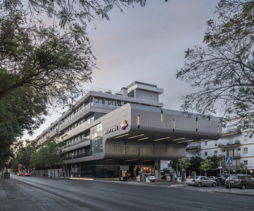 塞维利亚“城市伤疤”变“绿色天堂”的住宅大楼丨西班牙塞维利亚丨EAS,AybarMateos,Hombre de Piedra-18