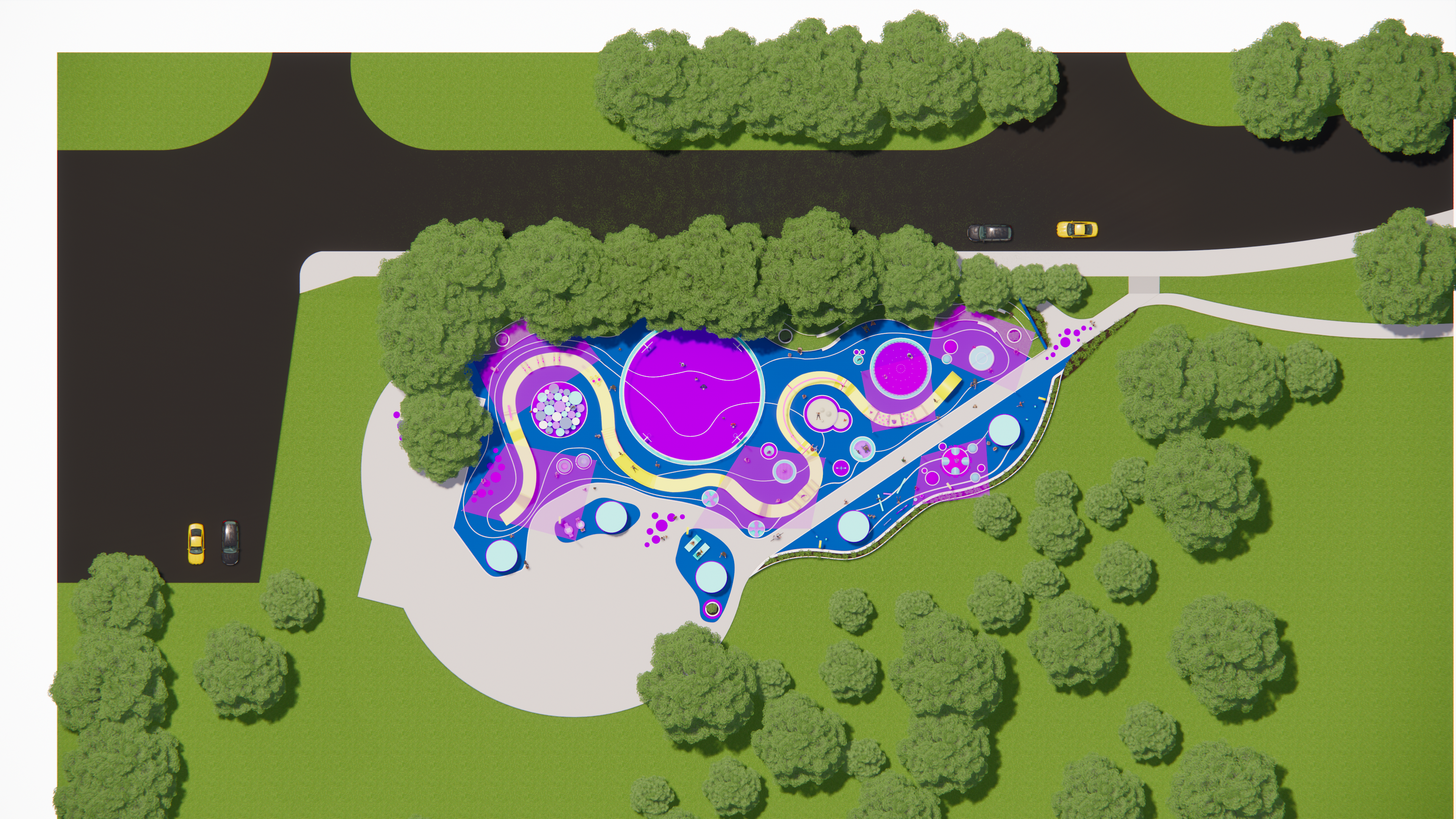 Waller Park（沃勒公园）包容性游乐空间-6