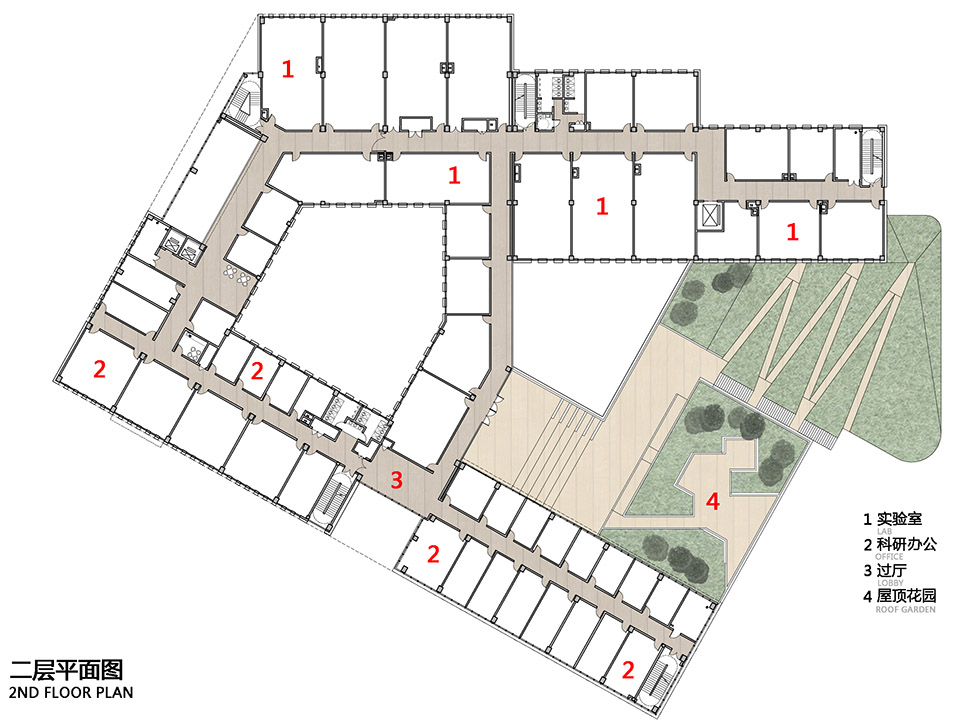 中国地质大学(武汉)环境学院楼丨中国武汉丨同济大学建筑设计研究院-60