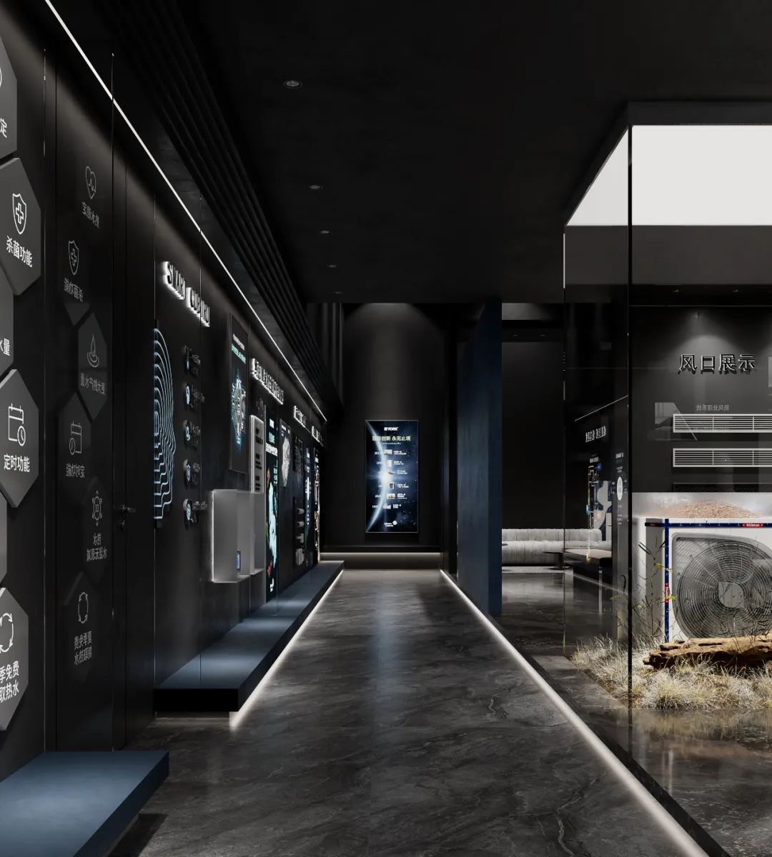 约克空调展厅丨中国嘉兴丨周笙笙建筑装饰设计-38