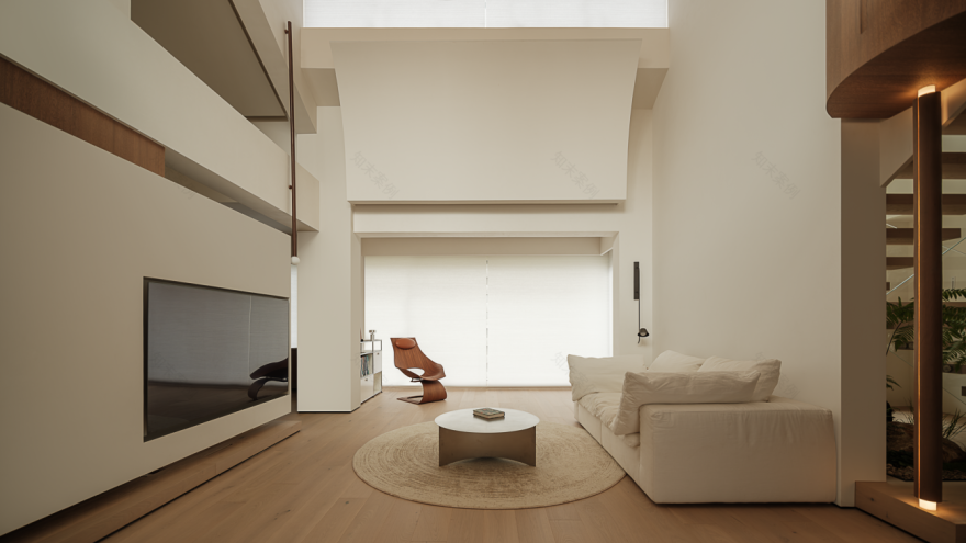 复式住宅 趣味之下的温馨与舒适-0