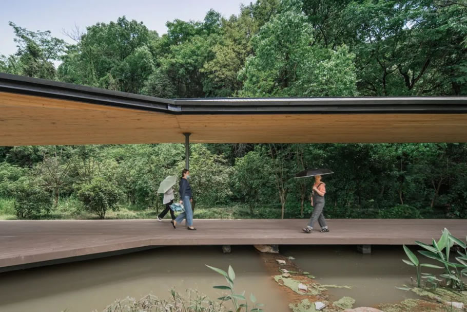 浙江音乐学院「溪上飞檐」丨中国杭州丨line+建筑事务所,gad-146