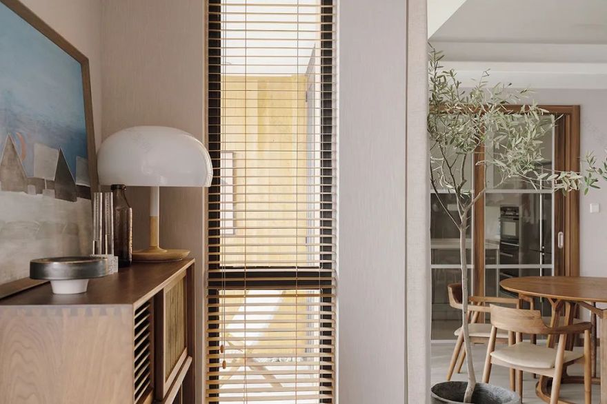 极简原木+禅意!打造通透互动的舒适家居空间-57