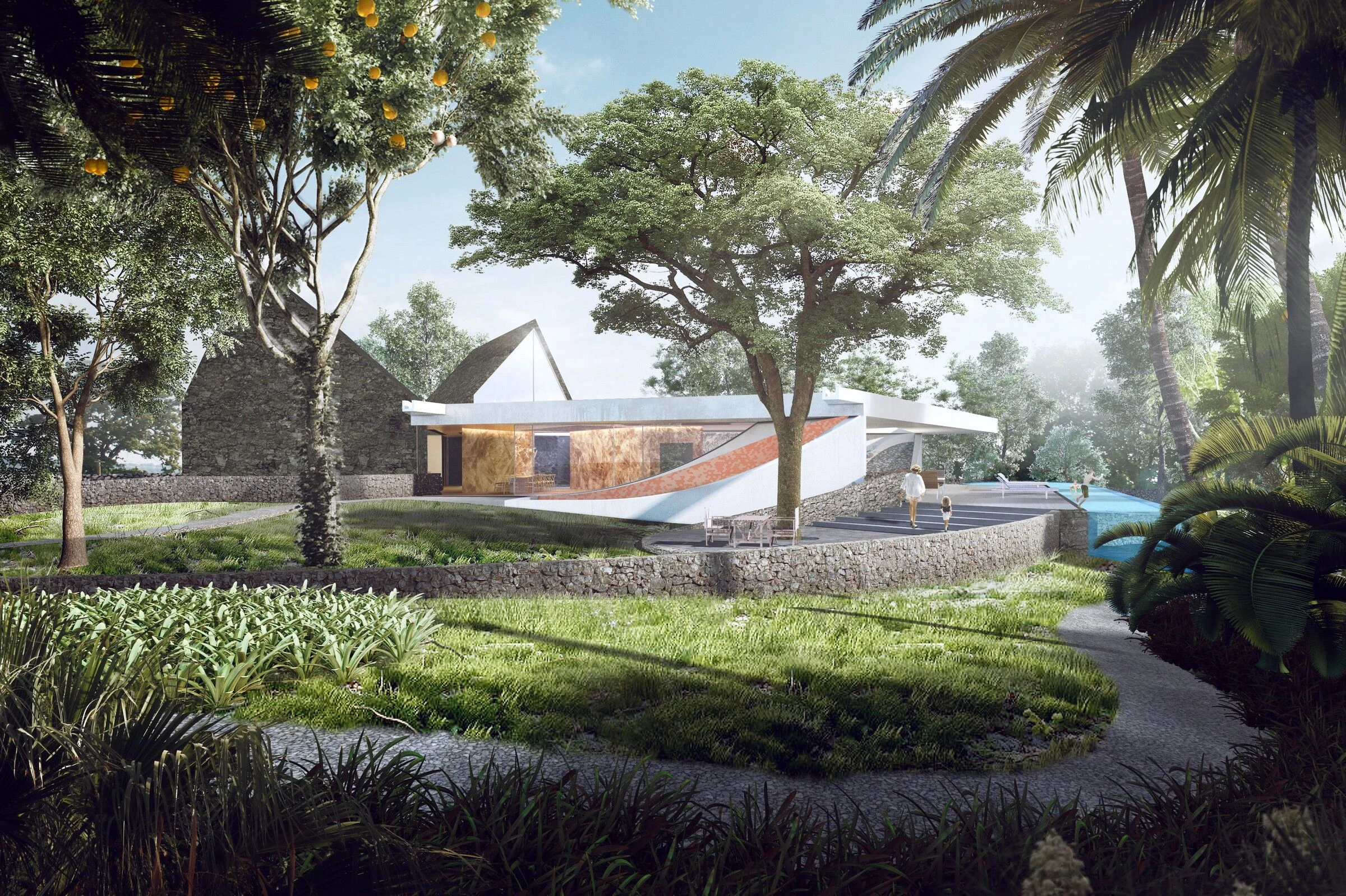 秘境别墅 · 天地之间的冥想空间丨菲律宾丨caza architects-16