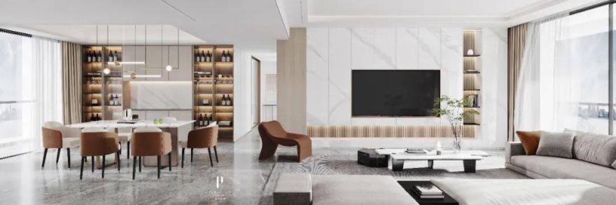 武汉品承设计 || 万科·御玺滨江 || 现代简约 || 225m²-41