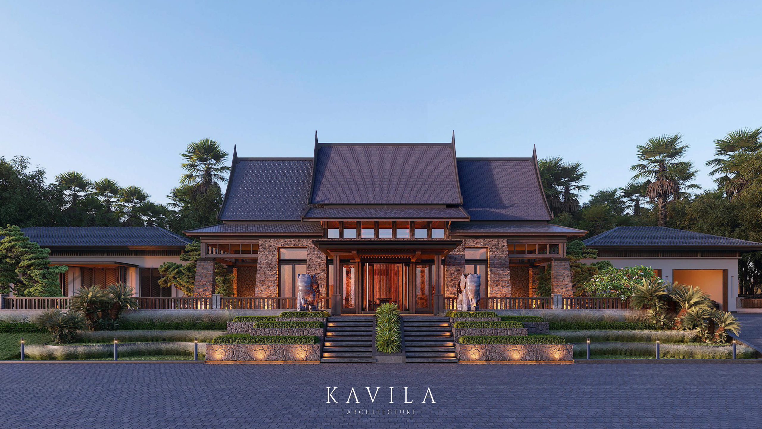 沙拉湾2号别墅丨老挝丨KAVILA ARCHITECTURE-5