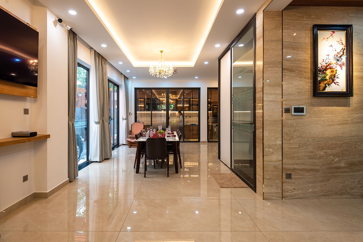 风和日丽的新家 · Phú Mỹ Hưng 三层住宅设计-18