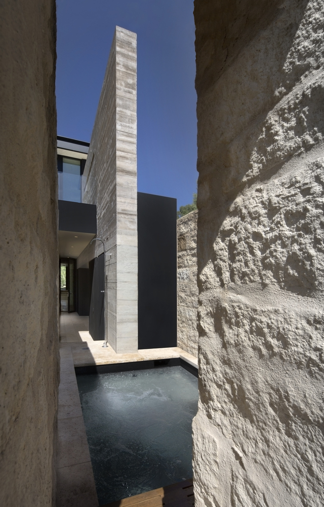 阿斯彭红山陡坡上的可持续住宅设计-36