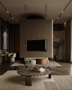 豪华主卧设计丨沙特阿拉伯