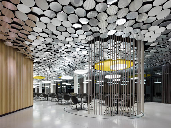 德国《明镜》杂志编辑部咖啡馆餐厅设计丨德国汉堡丨Ippolito Fleitz Group-1