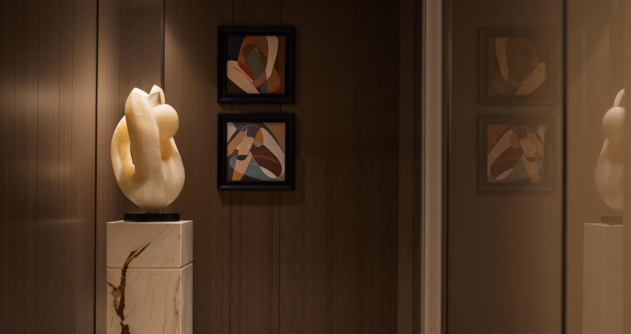 长沙中海阅湘台288㎡&253㎡样板间丨中国长沙丨硬装矩阵纵横,软装矩阵鸣翠MIX-8