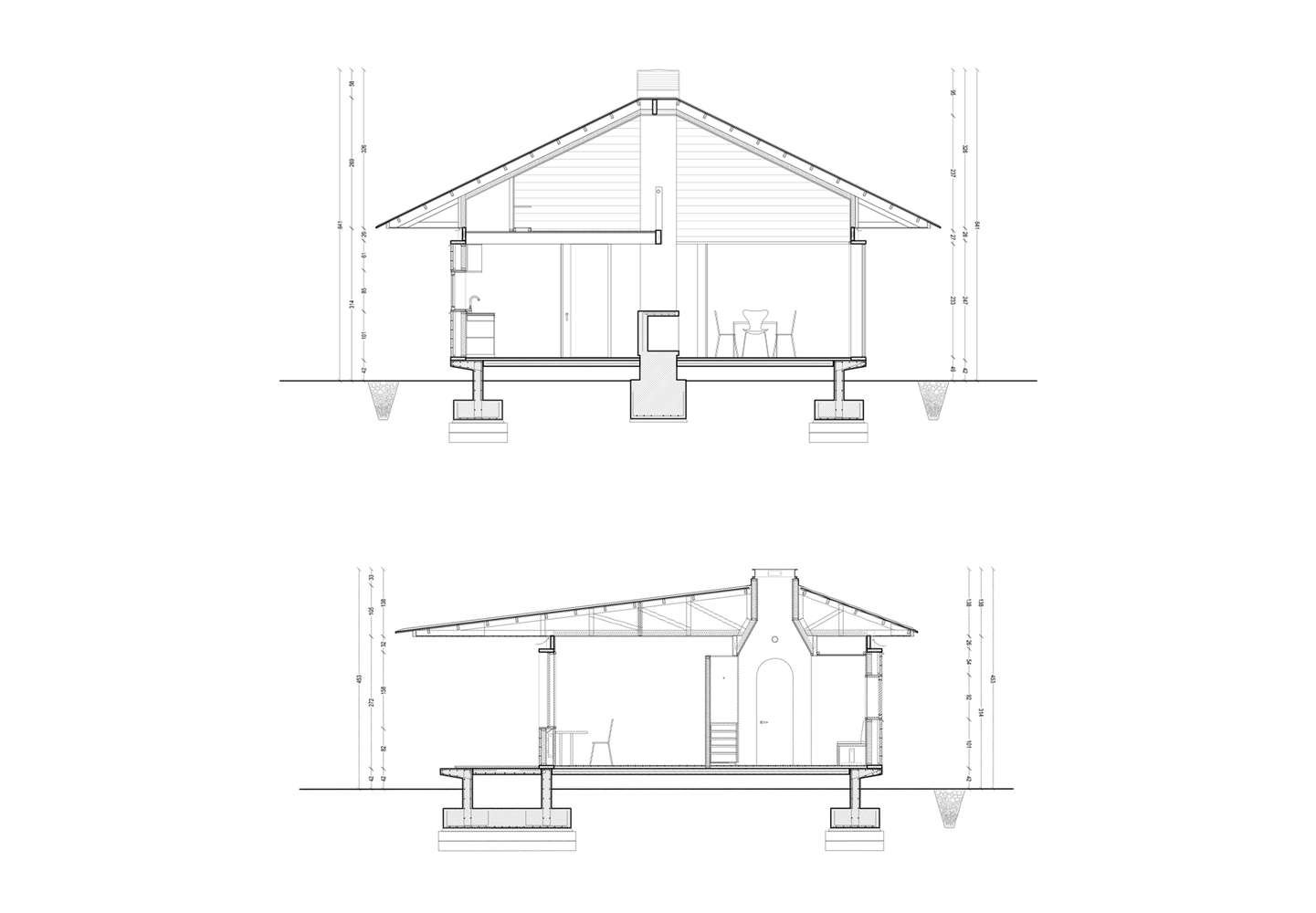 智利 Curicó 郊区现代家庭住宅设计-39