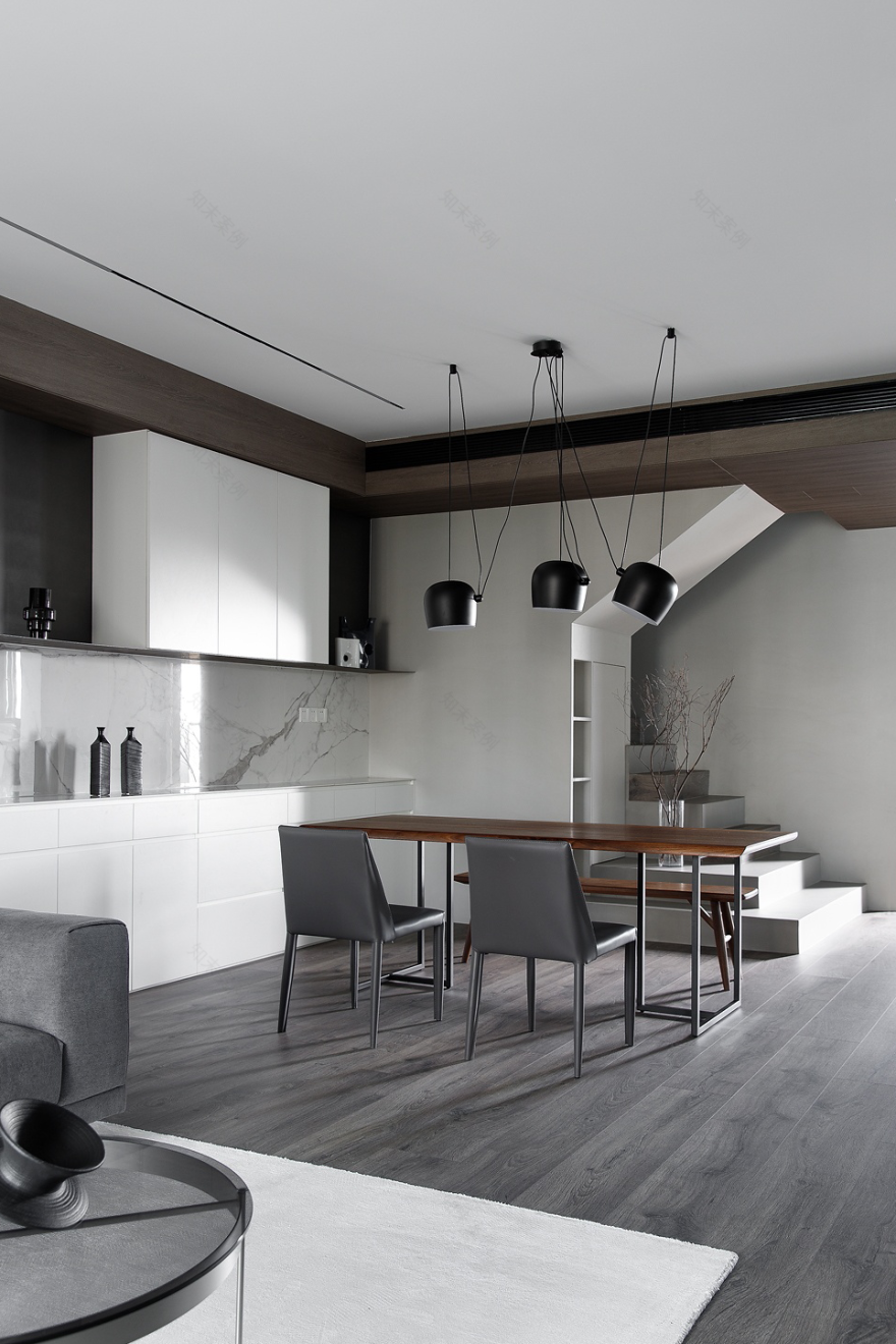 极简黑白,打造轻盈自在的生活空间丨中国淮安丨CX.D 辰夏空间规划-41