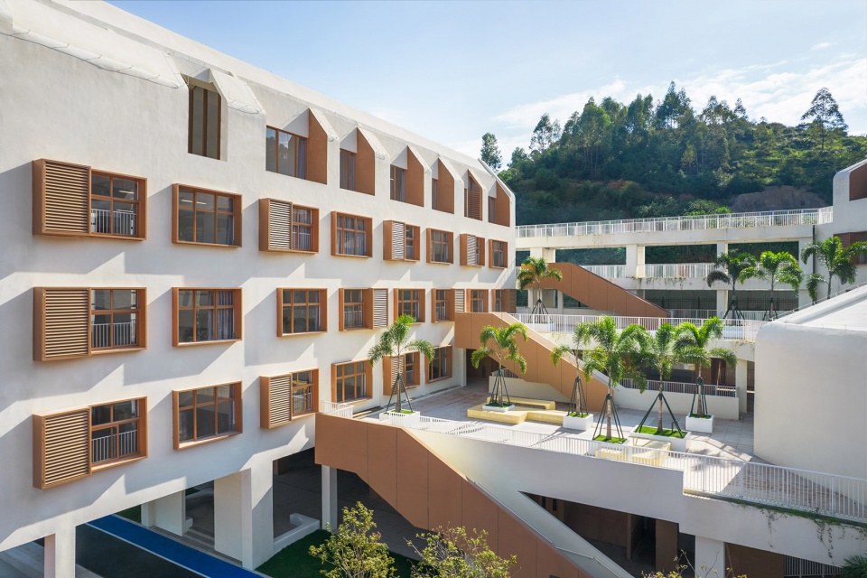 惠阳沙田镇第二小学 | 山地校园的创新设计-47