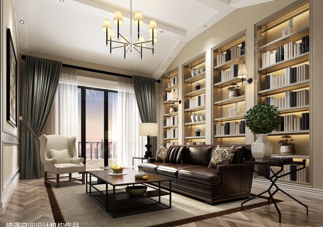 
现代美式别墅——绮遇设计机构 -8