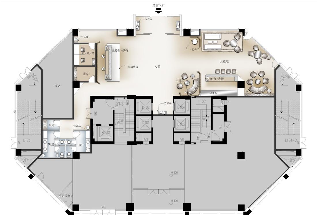 惠州格蓝云天大酒店-9