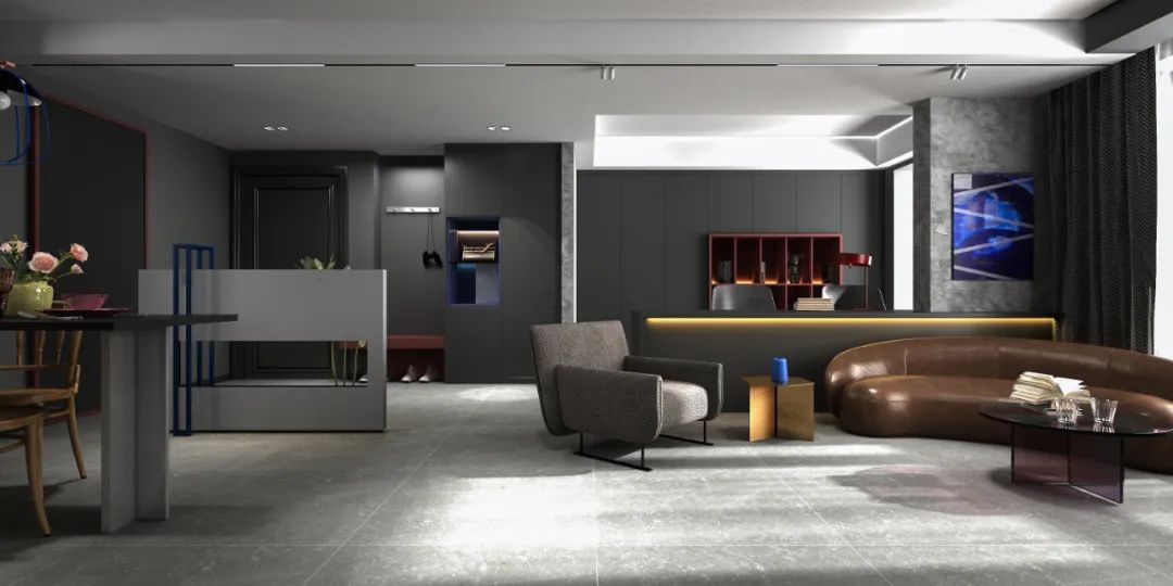 黑红碰撞的 120㎡小宇宙之家丨萨尔瓦多滨海丨末那识-27