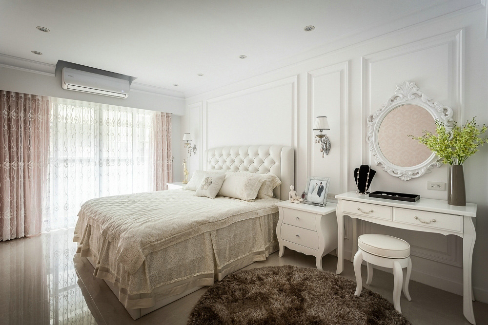 丰越设计打造现代原木金属风格样板间-23