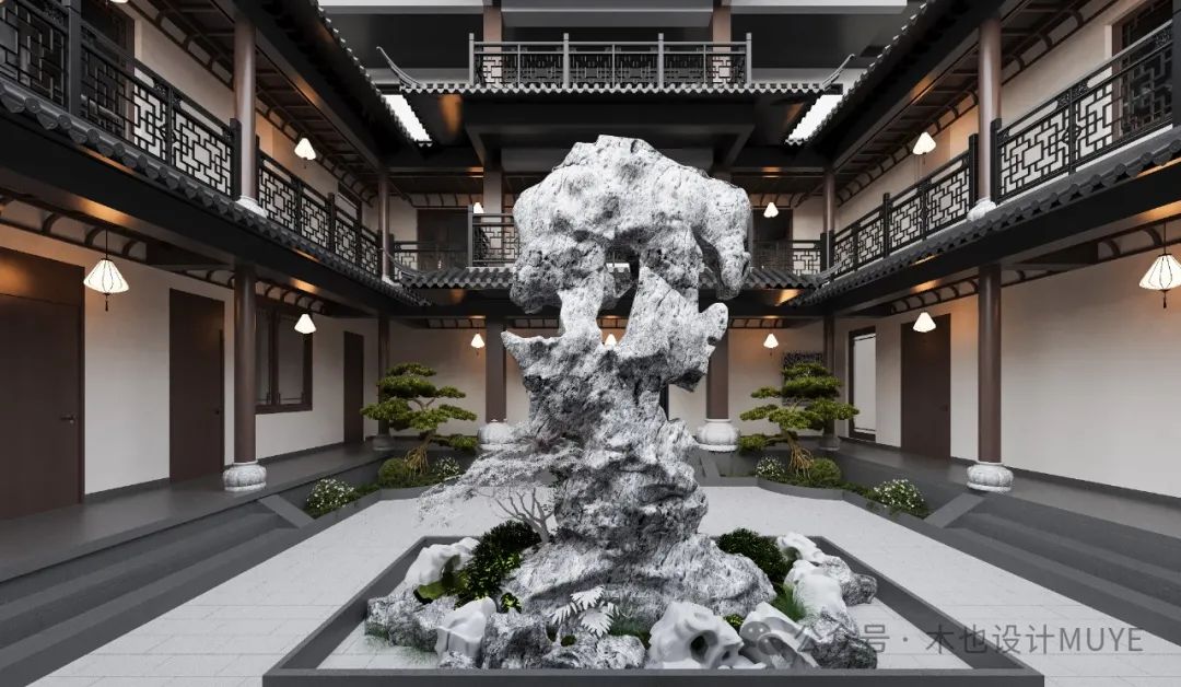 1500m²新邵别墅·传世新中合院丨木也建设 | MUYE DESIGN-10