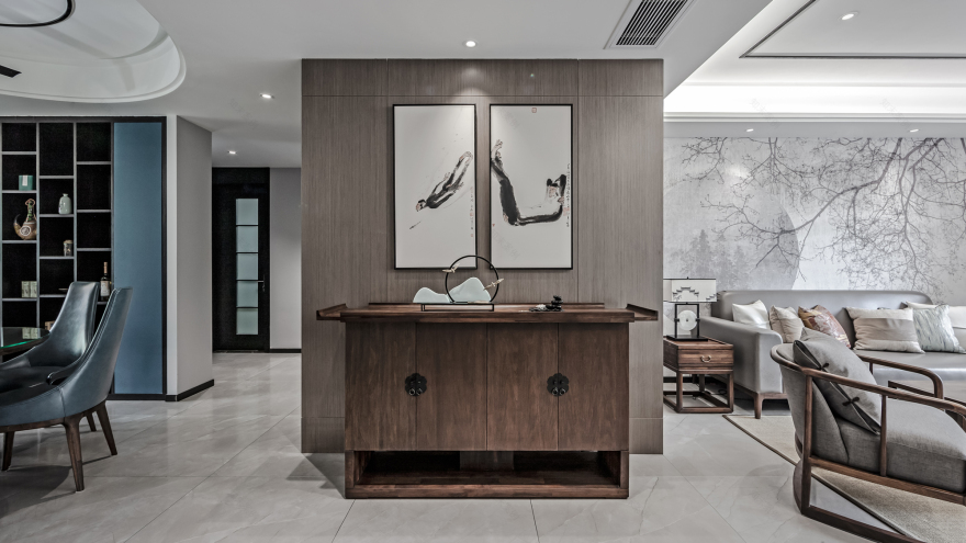 杭州捌零玖零设计|【观山】180㎡ 新中式-18