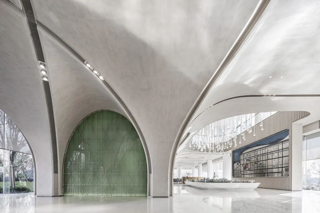  易和室内设计丨杭州湾祥源漫城销售中心室内设计 丨中国浙江-9