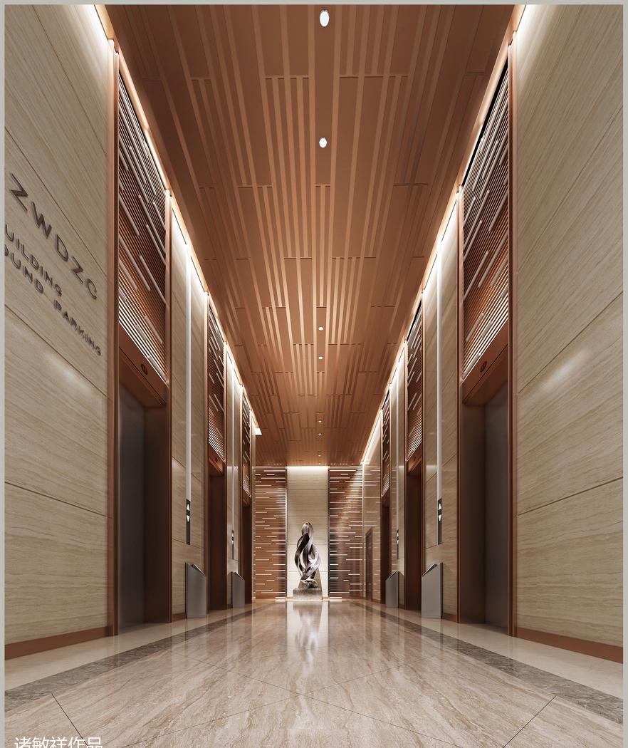 
广州增城万达写字楼室内设计 -3