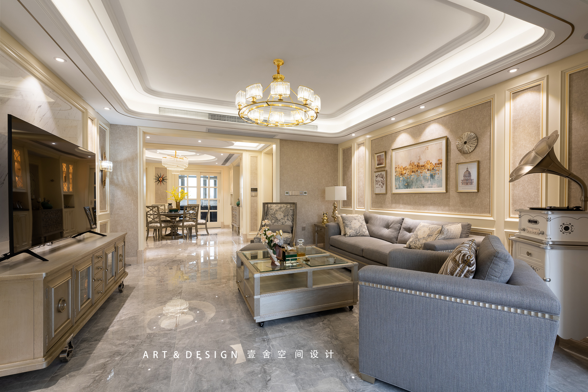 欧式风格套房设计丨中国十堰丨十堰壹舍全案设计中心-16