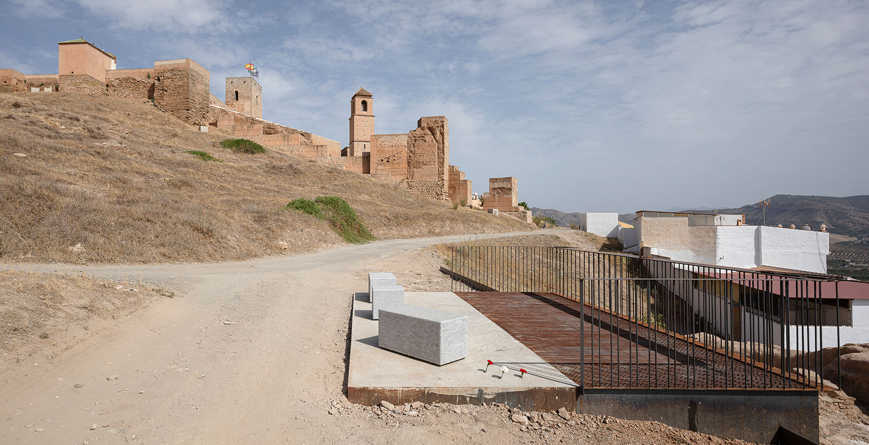 Cerro de las Torres 山阿拉伯塔和城墙的干预项目丨西班牙马拉加丨WaterScales arquitectos-41