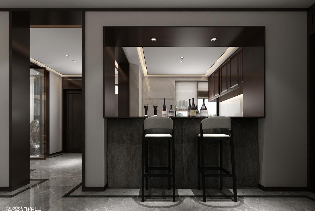 湘水湾·新中式风格室内设计-2