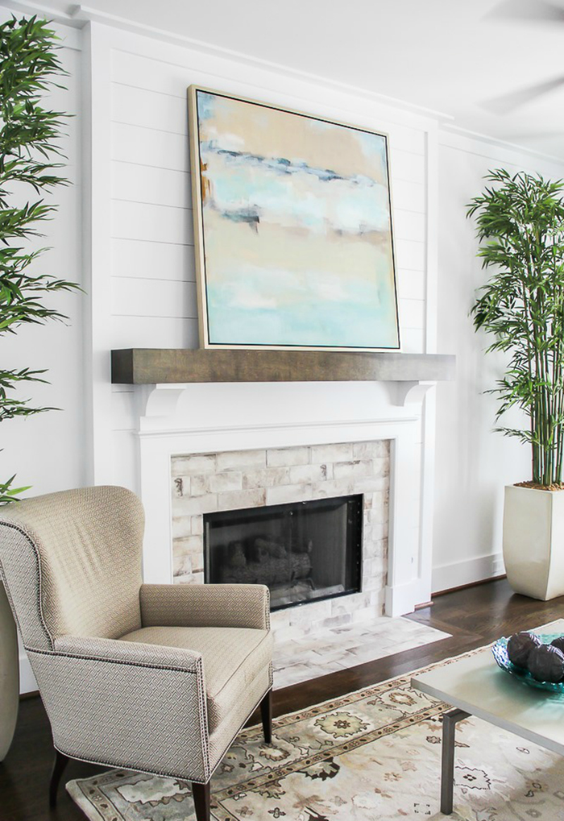 30 Tips to DIY and Decorate Your Fireplace Mantel Shelf-9