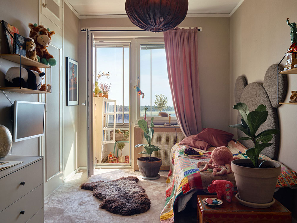 斯德哥尔摩独特高层公寓,复古与现代的完美结合-13