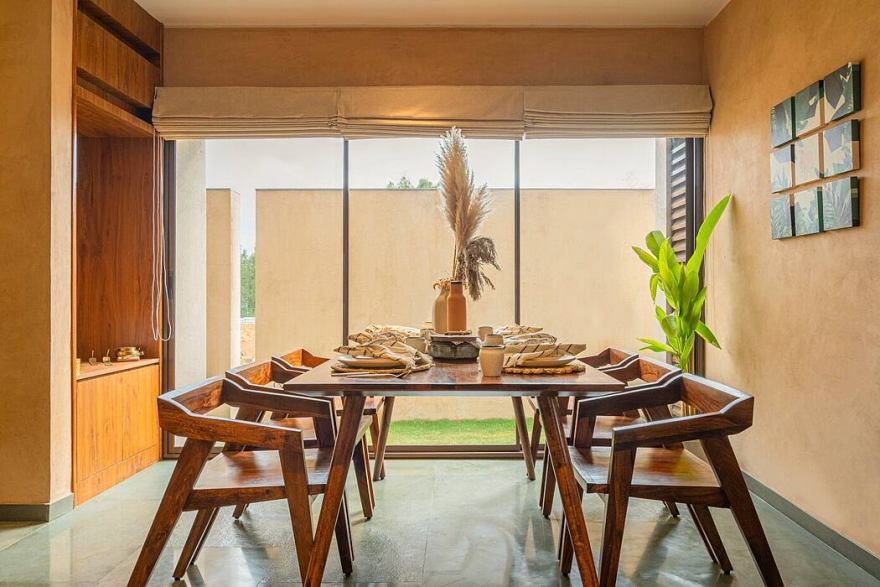 可持续地球别墅丨印度丨Svamitva 建筑工作室-5