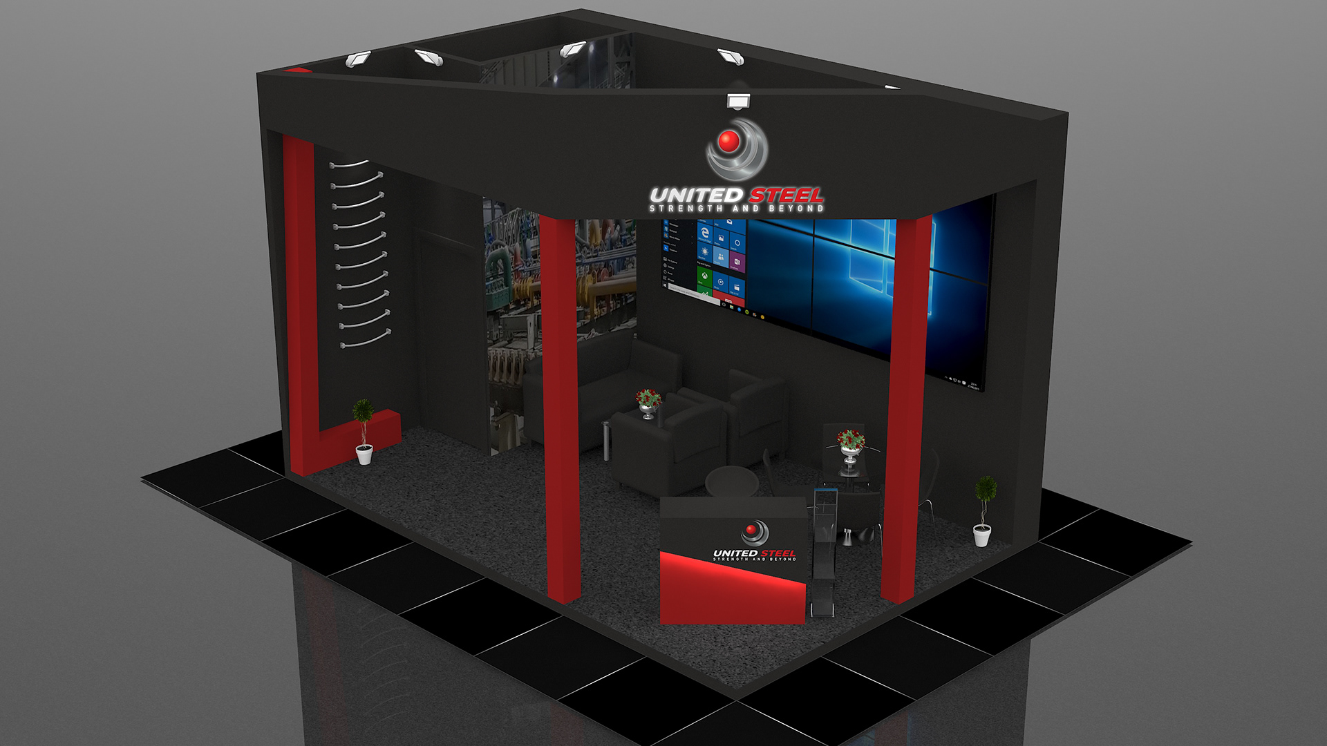 United Steel Stand Design-2