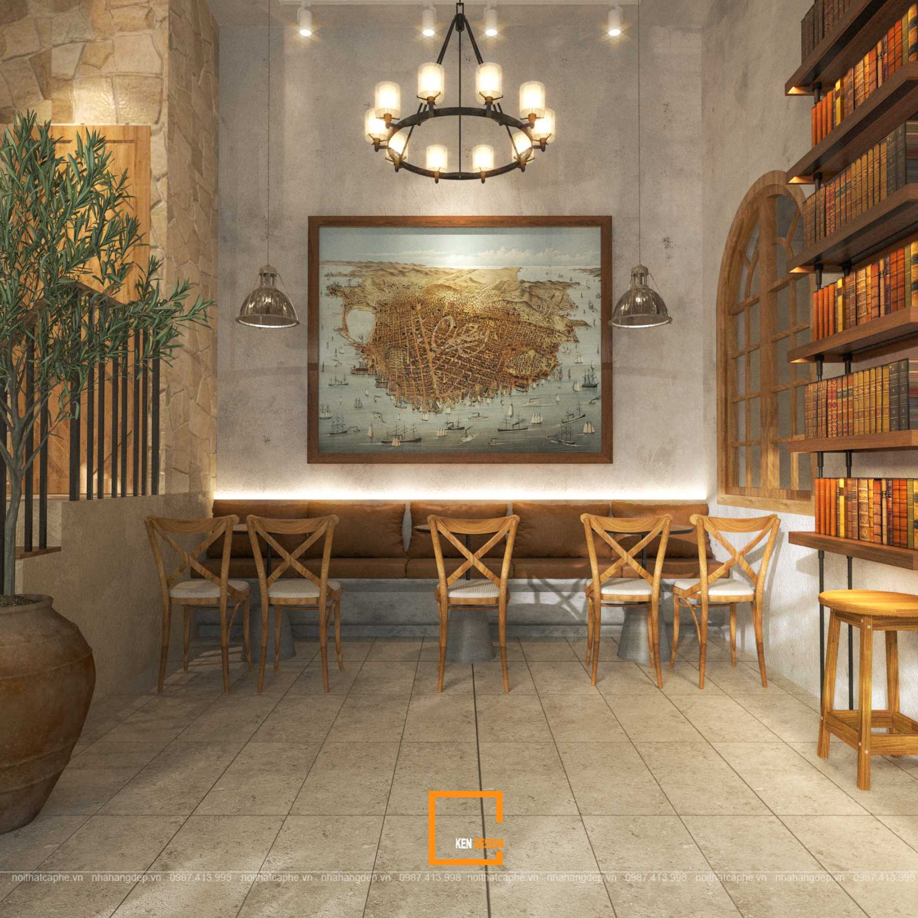 Safety咖啡馆设计丨越南胡志明市丨KenDesign-45