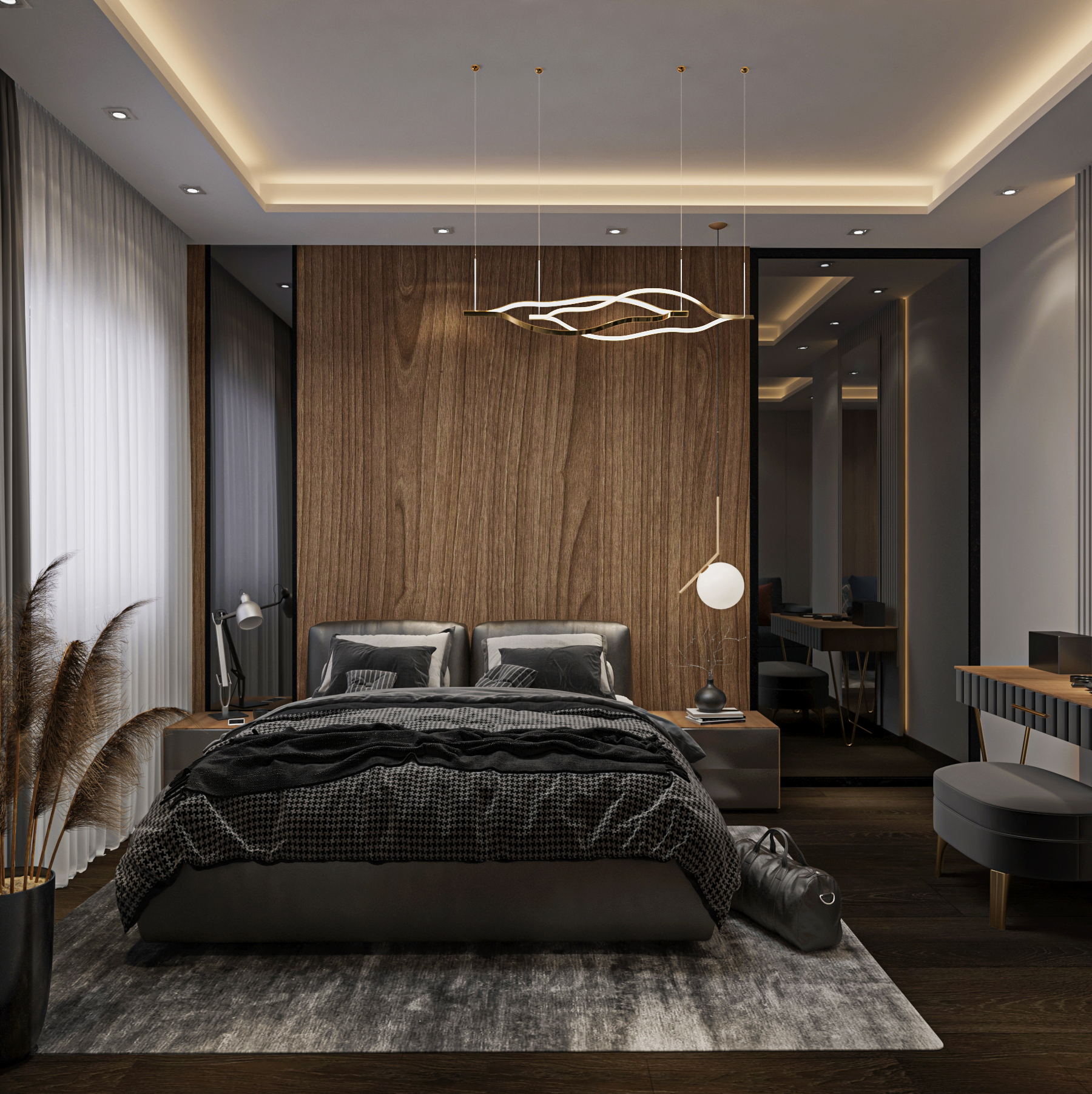 Bedroom modern design in Alexandria,Egypt-1