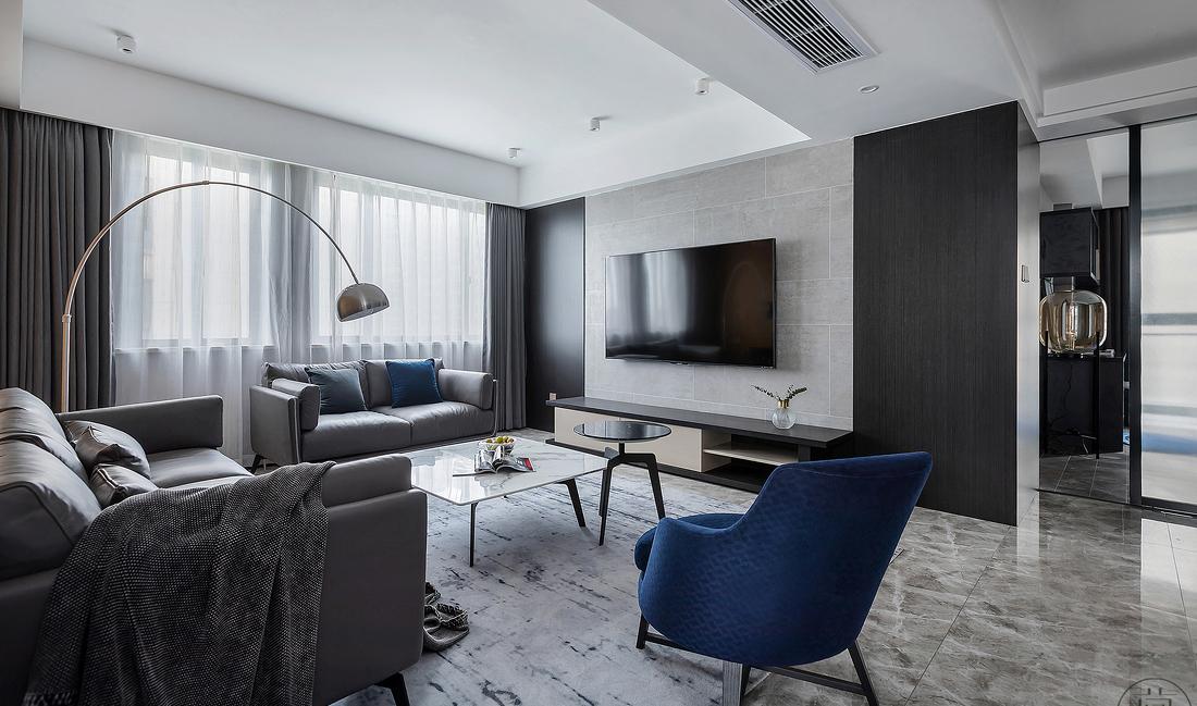 淡雅知性现代风格家-11