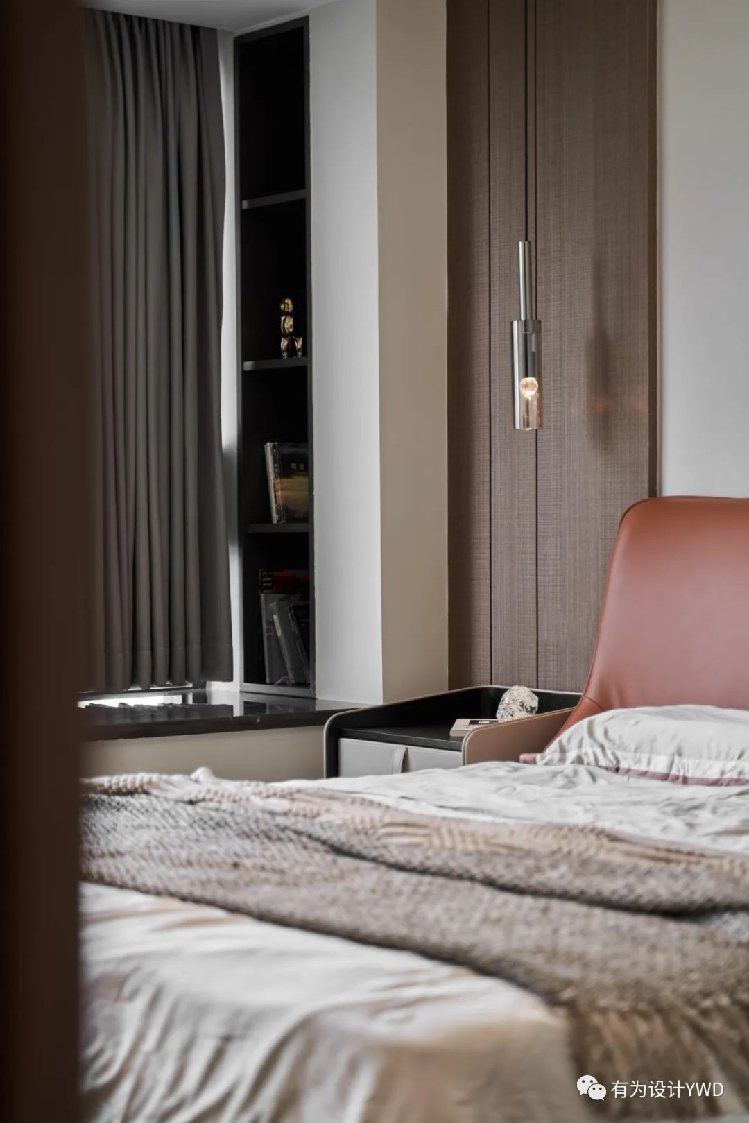 意式轻奢,橙色余晖下的 158㎡大宅设计丨中国佛山丨佛山有为室内设计有限公司-61