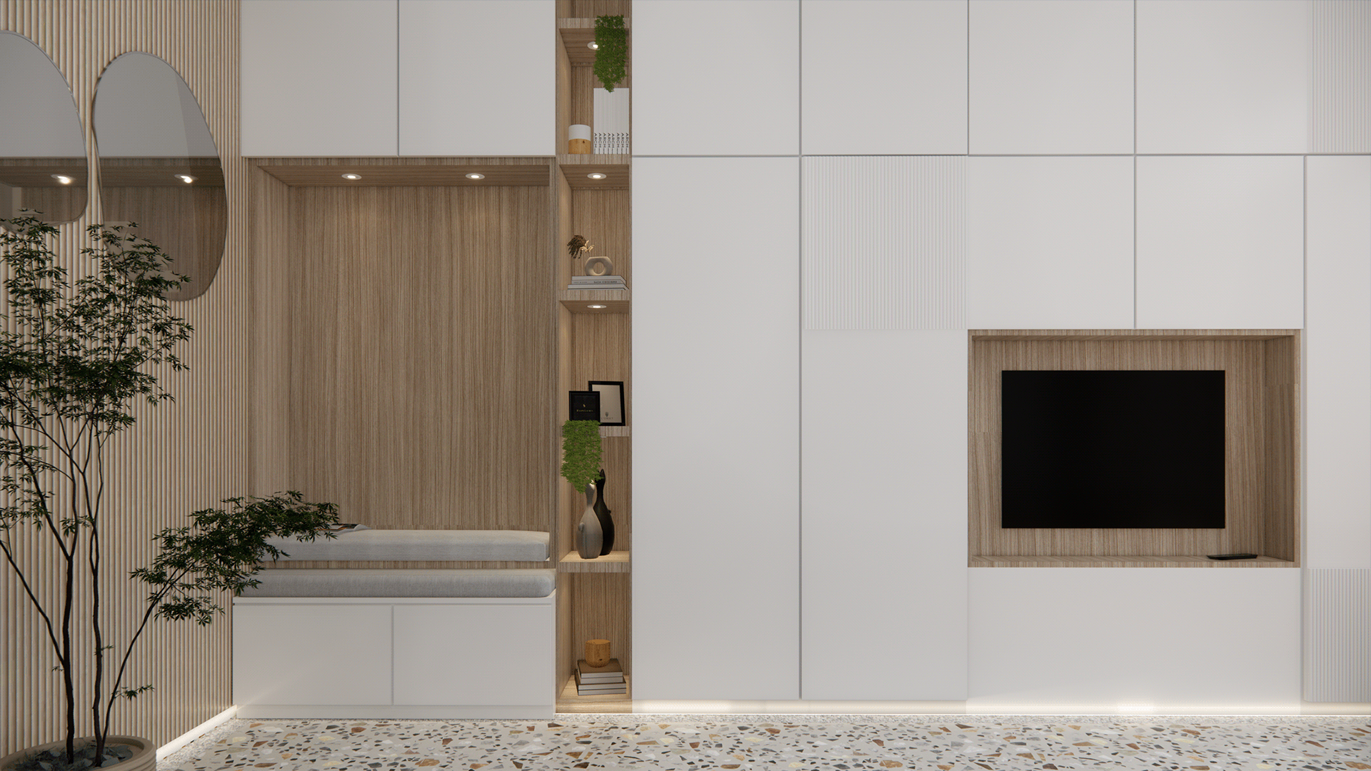 一字型单身公寓室内设计-16