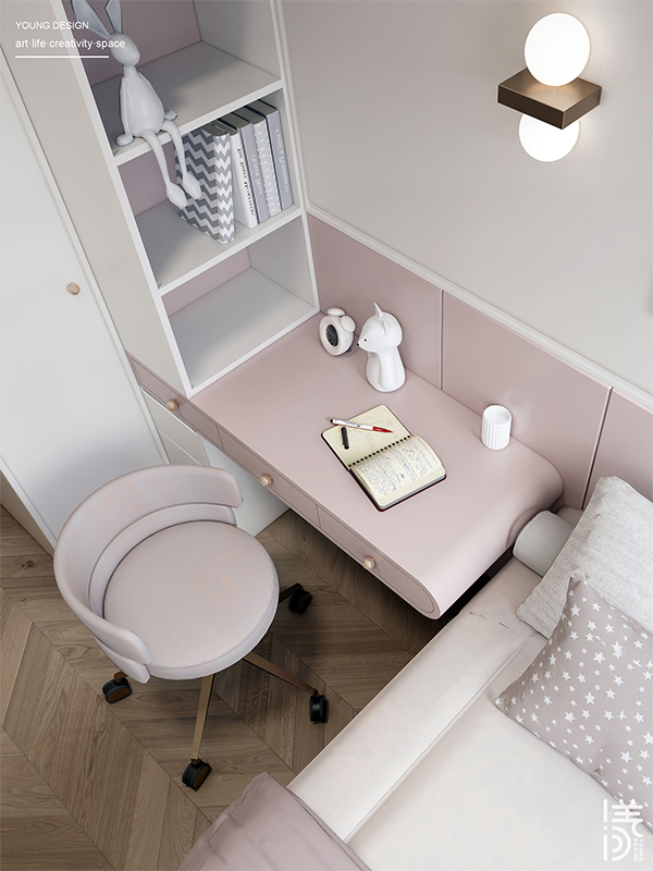 轻法式复古之家丨深圳漾空间设计有限公司-64