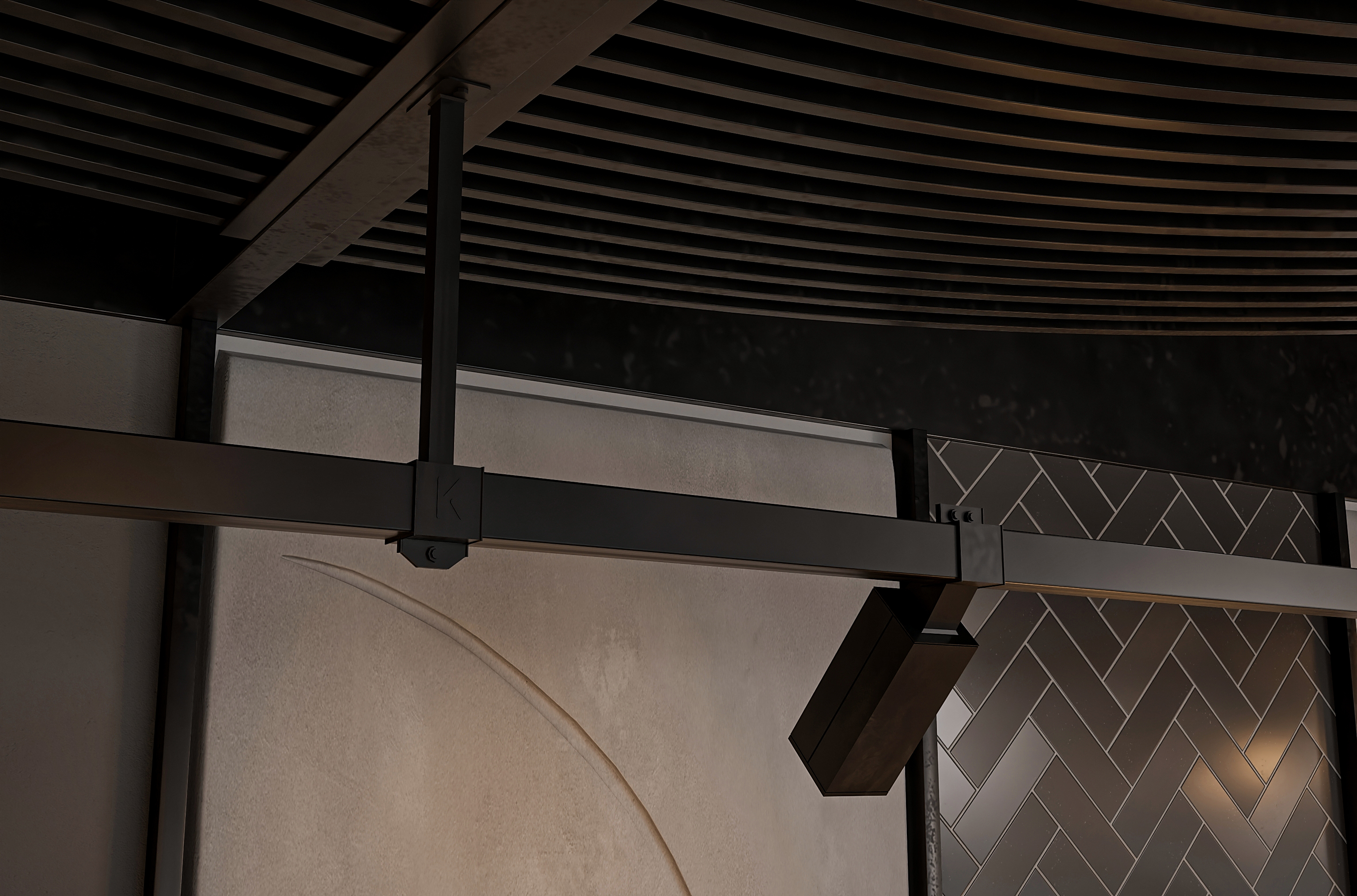 工业风咖啡店-29