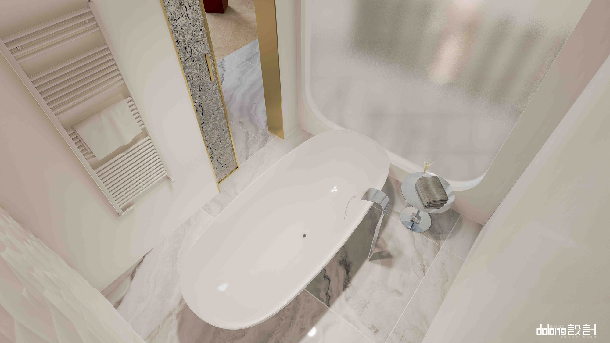 桃花园著跃层丨DoLong董龍设计-43