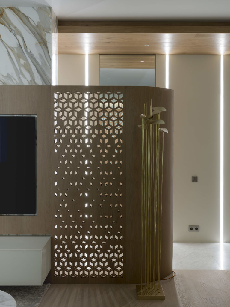 ЖК «Воробьев дом» 200平公寓室内设计丨俄罗斯莫斯科丨Kerimov Architects-17